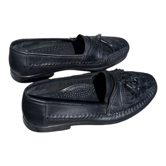 Giorgio Brutini Loafer Mens 9D Bartell Woven Leather Tassel Dress Shoe Casual main image 14